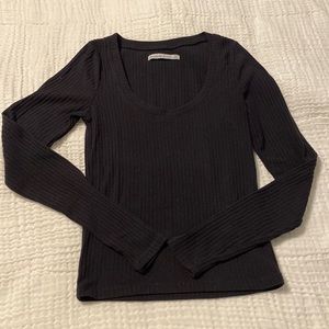 Abercrombie & Fitch Black Long Sleeve